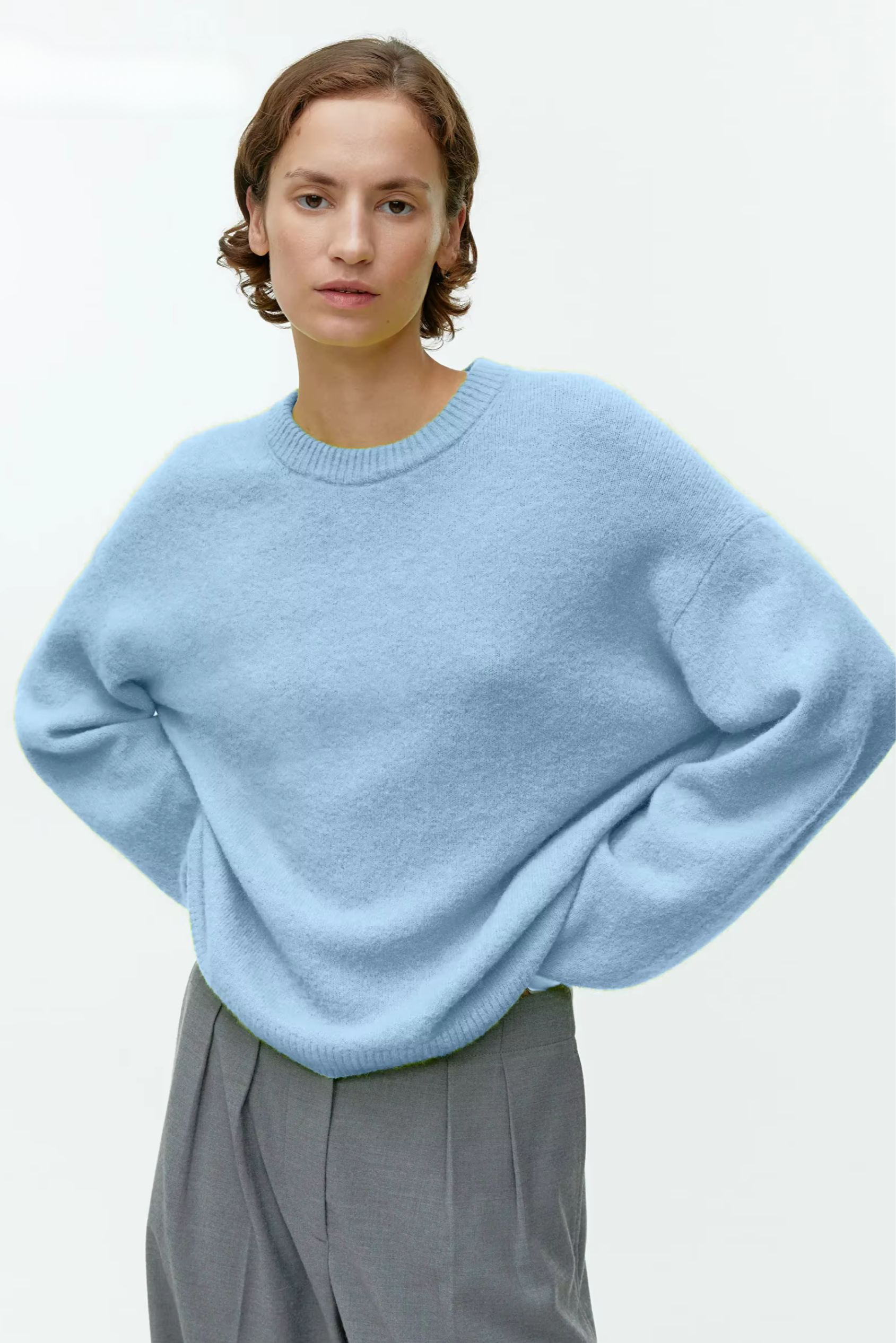 Matilda Pull Décontracté en Mélange d’Acrylique et de Viscose