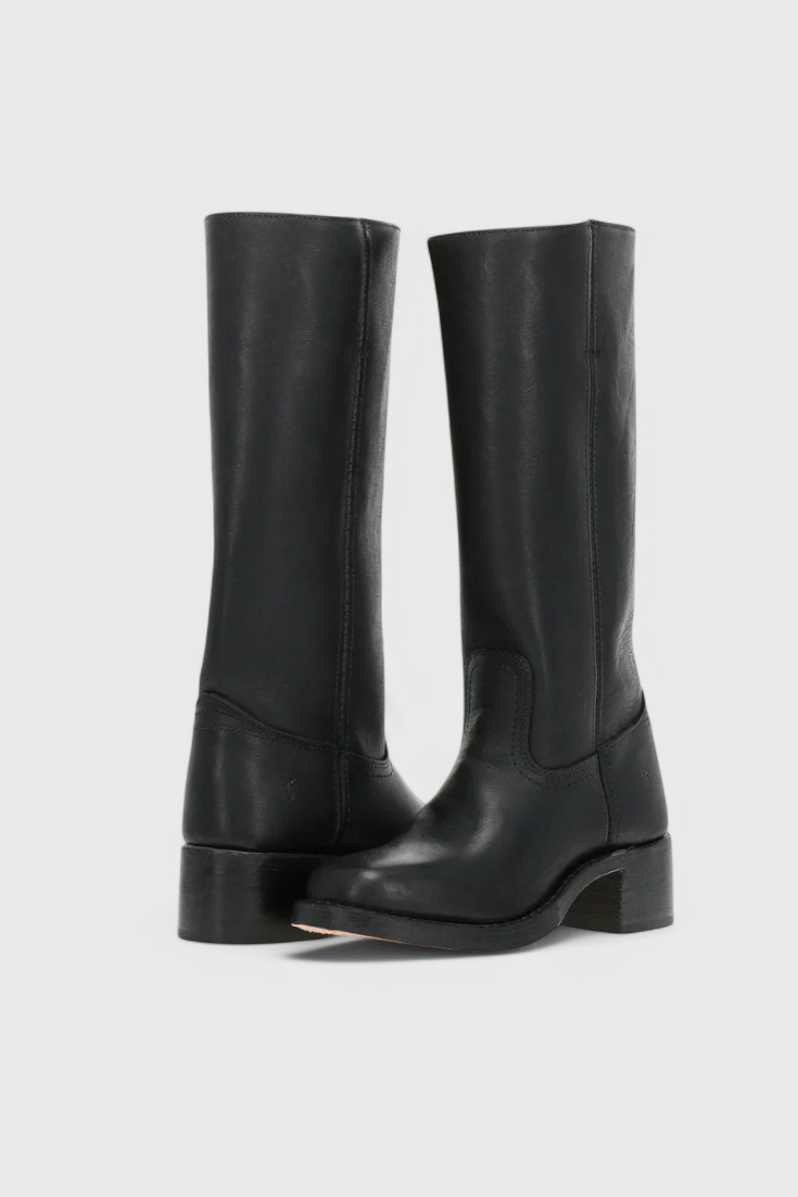 Grace Bottes en Cuir Isolé au Style Intemporel