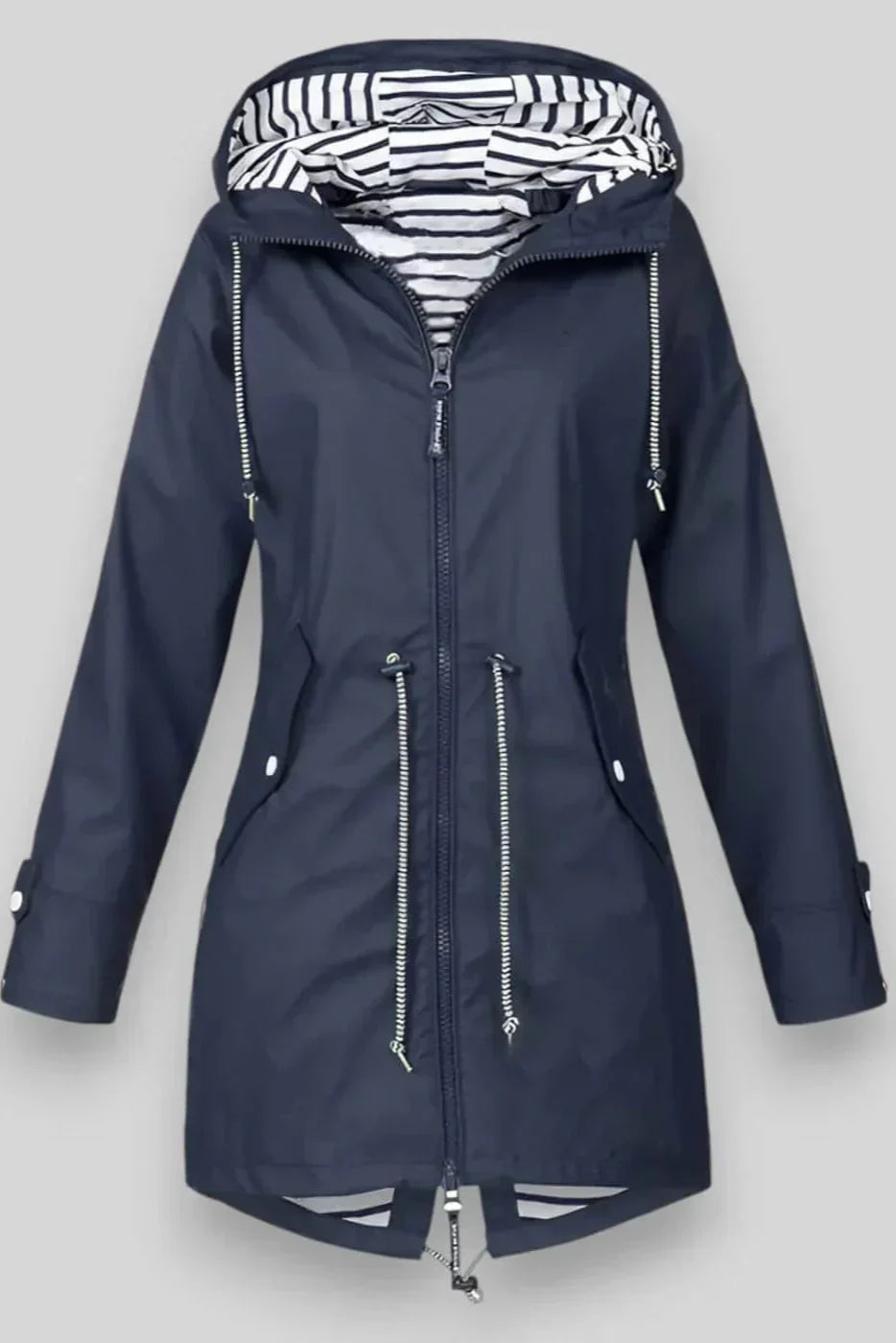 Aria Veste Imperméable à Capuche Ajustable