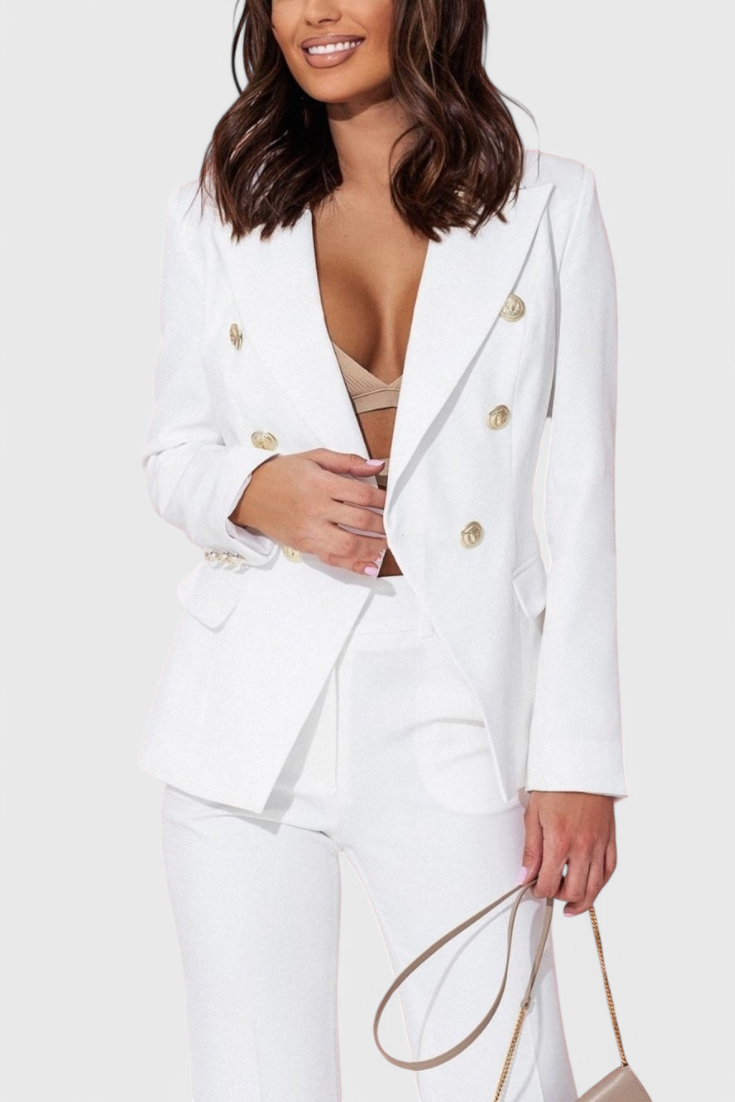Rosalind Ensemble Blazer Cintré et Pantalon Slim