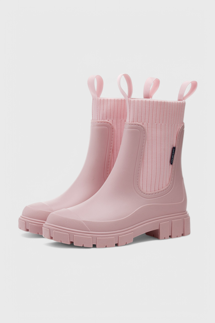 Maelie Bottes Chelsea Imperméables à Semelle Antidérapante