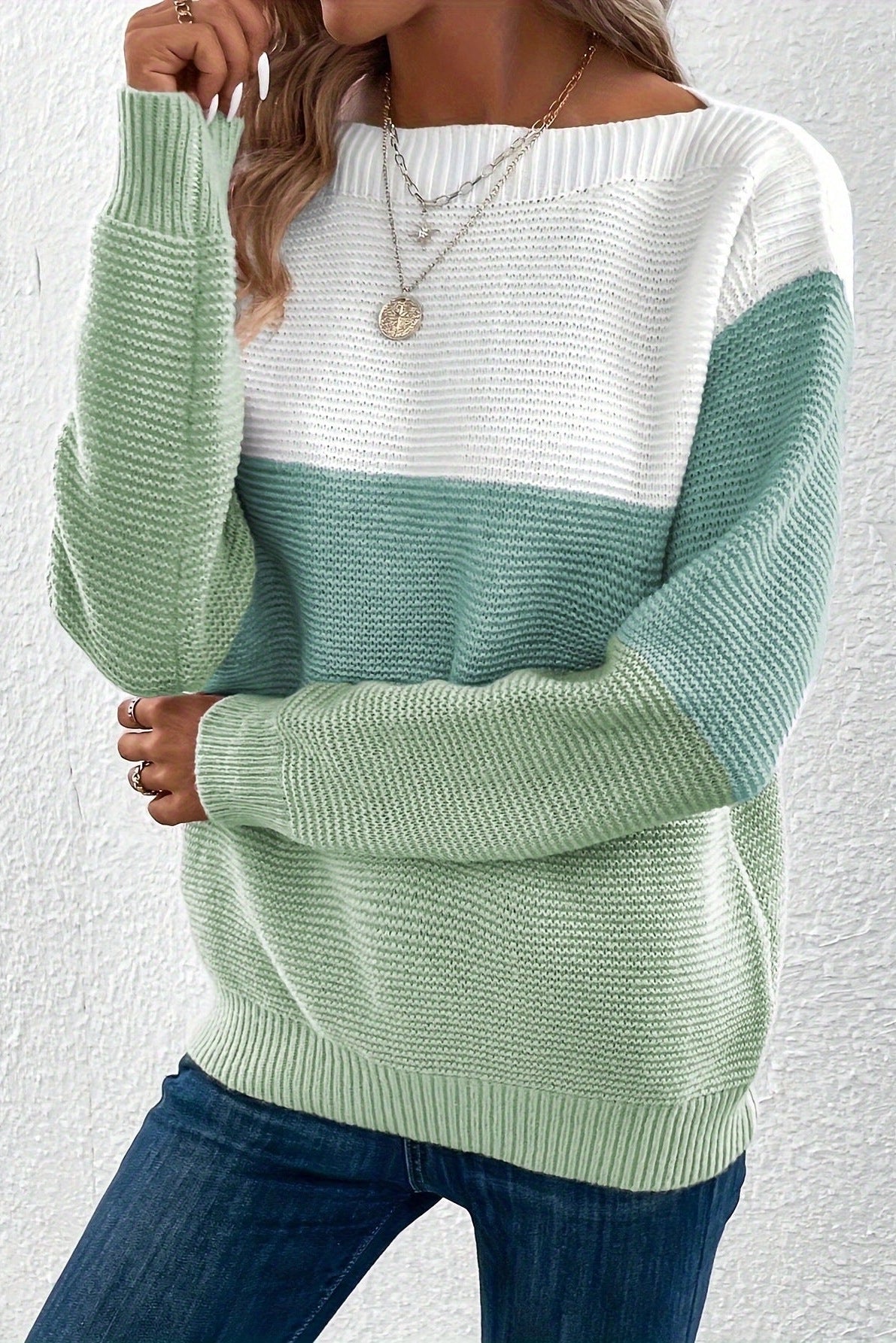 Soria Pull Doux en Laine Mélangée Coupe Décontractée