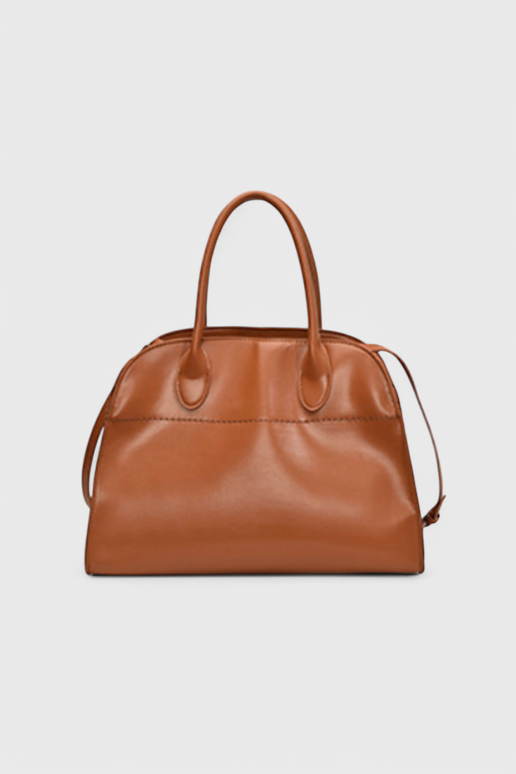 Harlow Sac Tote en Daim Vegan à Structure Souple