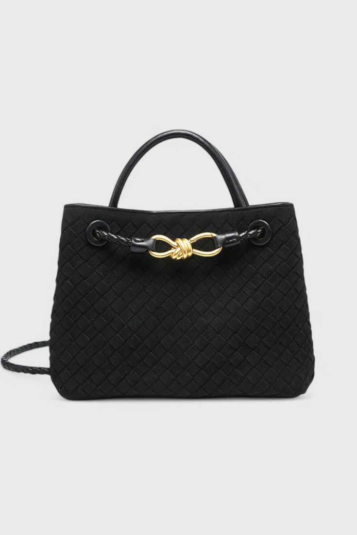 Tara Sac en Suède Synthétique à Bandoulière Ajustable