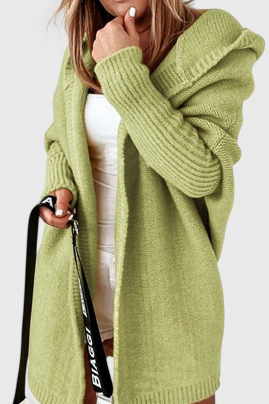Lovisa Cardigan Oversized en Maille avec Capuche