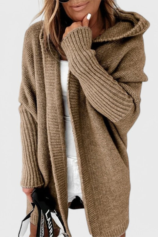 Lovisa Cardigan Oversized en Maille avec Capuche