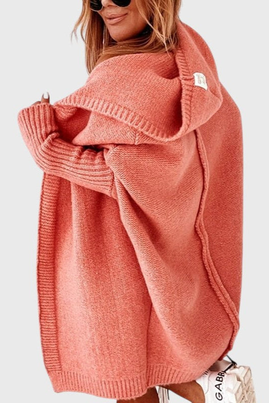 Lovisa Cardigan Oversized en Maille avec Capuche