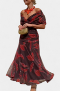 Marron et rouge